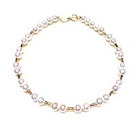 Bracelet Coscia Perle Femme Le Lune in Or jaune Perla LLBR2154-1